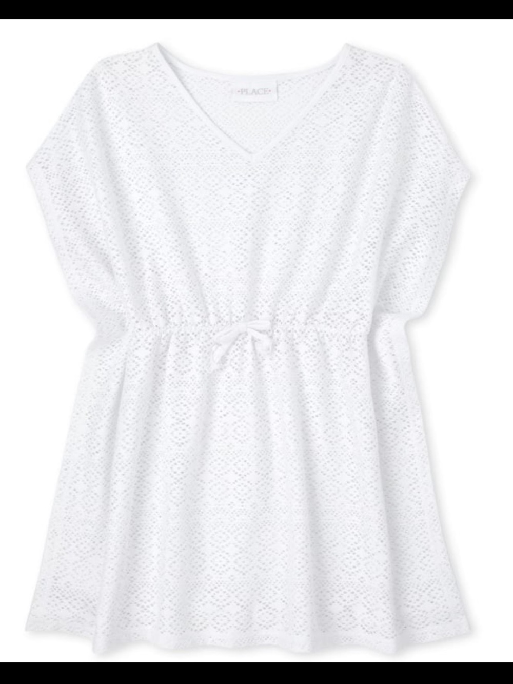 NWT The Children’s Place Girl’s XS 4 White Bathing Suit Cover Up
